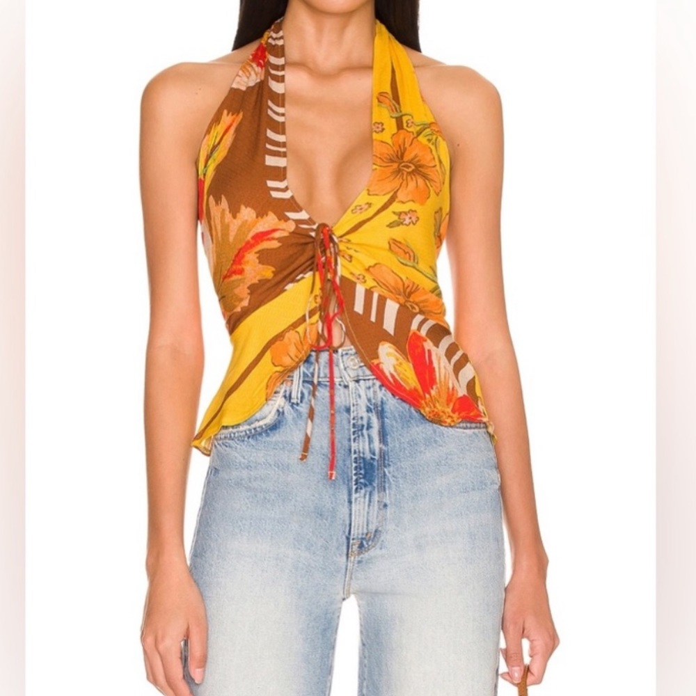 Free People Hot Tropics Tank